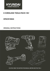 Hyundai power products HPACK18524 Original Instructions Manual