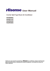 Hisense HAIR12C User Manual