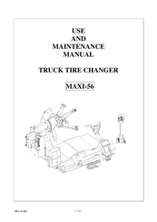 UNI-TROL MAXI-56 Use And Maintenance Manual