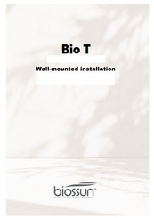 biossun Bio T Manual