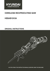 Hyundai power products HSSAB12V2A Original Instructions Manual