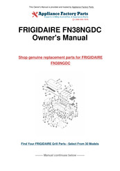 Frigidaire NECO FN38NGDC Use & Care Manual