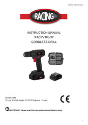 Racing RACPV18L-37 Instruction Manual