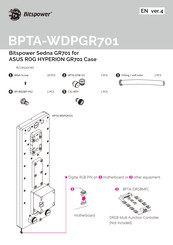 Bitspower BPTA-WDPGR701 Installation Manual