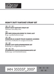 ULTIMATE SPEED 353337 2007 Operation And Safety Notes
