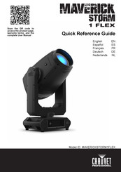 Chauvet Professional MAVERICK STORM 1 FLEX Quick Reference Manual