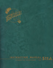 Tektronix 511A-AD Instruction Manual