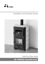 MBS SD THERMO VULKAN PLUS Installation And Handling Manual