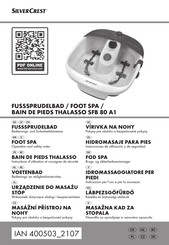 Silvercrest SFB 80 A1 Operation And Safety Notes