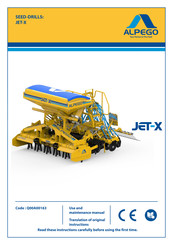 Alpego JET-X 350 Use And Maintenance Manual