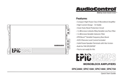 AudioControl EPIC1000 Quick Start Manual