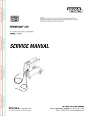 Lincoln Electric 11817 Service Manual