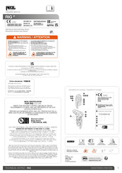 Petzl RIG D021 Quick Start Manual