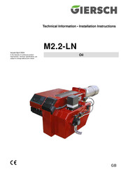Giersch M2.2-Z-L-LN Technical Information