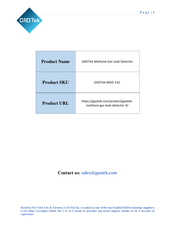 GAOTek GAOTek-MGD-132 Manual