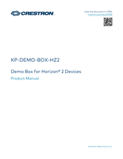 Crestron KP-DEMO-BOX-HZ2 Product Manual