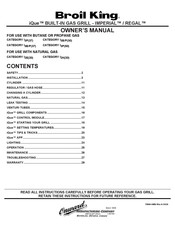 Broil King iQue IMPERIAL Owner's Manual