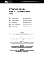 tacwise KSN90V Operator's Manual