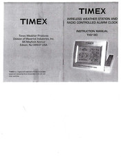 Timex TX6180 Instruction Manual