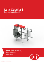 LELY Qwes ISO neck Operator's Manual