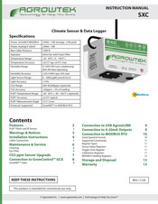 Agrowtek SXC Instruction Manual