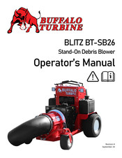 BUFFALO TURBINE BLITZ BT-SB26 Operator's Manual