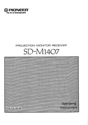 Pioneer SD-M1407 Operating Instructions Manual
