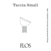 FLOS TACCIA SMALL Instruction For Correct Installation And Use