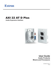 Extron electronics AXI 22 AT D Plus User Manual
