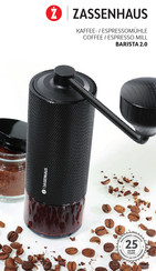zassenhaus BARISTA 2.0 User Manual