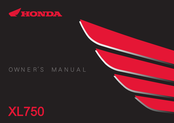 Honda XL750 TH 2023 Owner's Manual