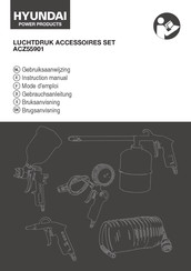 Hyundai power products ACZ55901 Instruction Manual