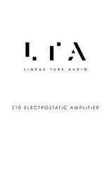 Linear Tube Audio Z10e User Manual