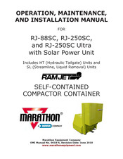 Dover marathon RAMJET 250SC HT Operation/Maintenance And Installation
