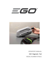 EGO DT001E Operator's Manual