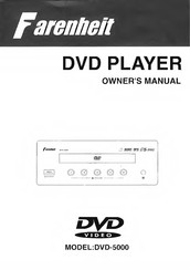 Farenheit DVD-5000 Owner's Manual