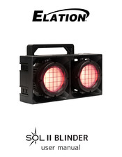 Elation SOL II BLINDER User Manual