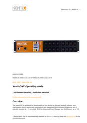 Kentix KPMDU-NC-16QQC13C19-1-16-H Manual