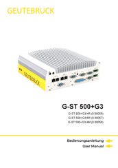 Geutebruck G-ST 500+G3 User Manual