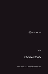 Lexus RZ450e 2024 Owner's Manual