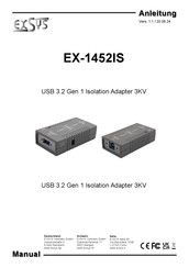 Exsys EX-1452IS Manual