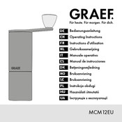 Graef MCM12EU Operating Instructions Manual