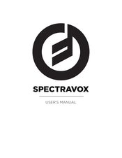 Moog SPECTRAVOX User Manual