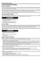 Honda GX160RT2 Manual