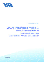 VIA Technologies AI Transforma 1 User Manual