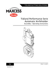 Maxcess Tidland Performance Series Assembly And Operating Instructions Manual