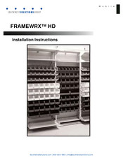SOUTHWESTSOLUTIONSGROUP FRAMEWRX HD Installation Instructions Manual