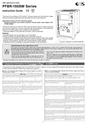 Ccs PFBR-150SW Series Instruction Manual
