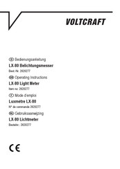 VOLTCRAFT 2620277 Operating Instructions Manual