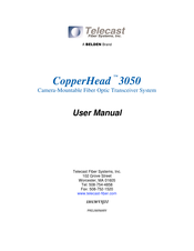 Belden Telecast CopperHead 3050 User Manual